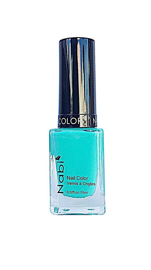 NP45 - Nabi 5 Nail Polish Pastel Blue 12Pcs/Pack