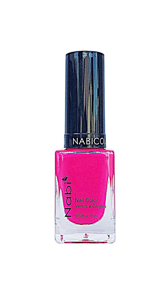 NP54 - Nabi 5 Nail Polish Bright Pink 12Pcs/Pack