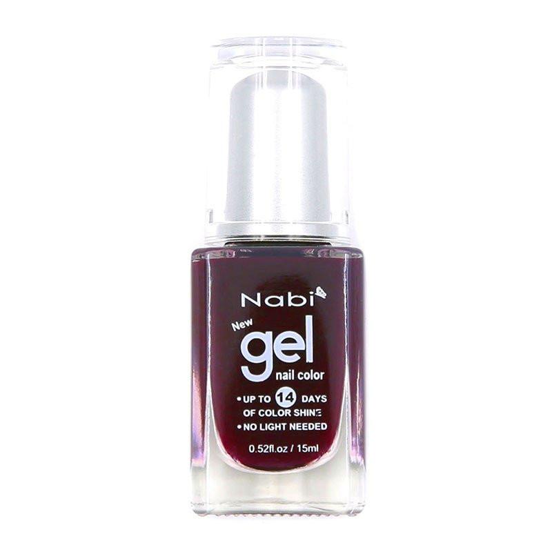 NG57 - New Gel Nail Polish Garnet Red 12Pcs/Pack