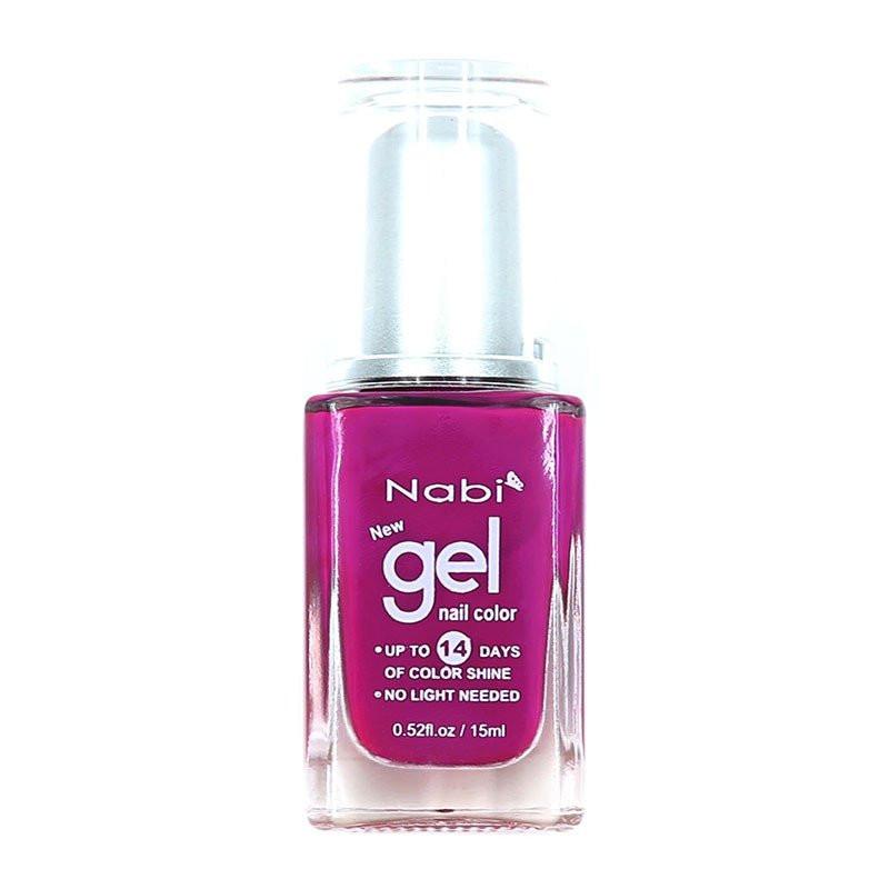 NG59 - New Gel Nail Polish  Bright Purple 12Pcs/Pack