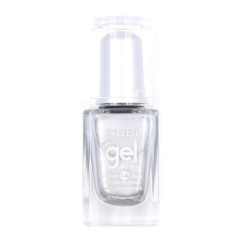 NG05 - New Gel Nail Polish Silver 12Pcs/Pack