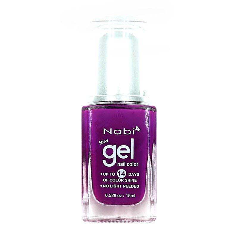 NG60 - New Gel Nail Polish Pure Purple 12Pcs/Pack