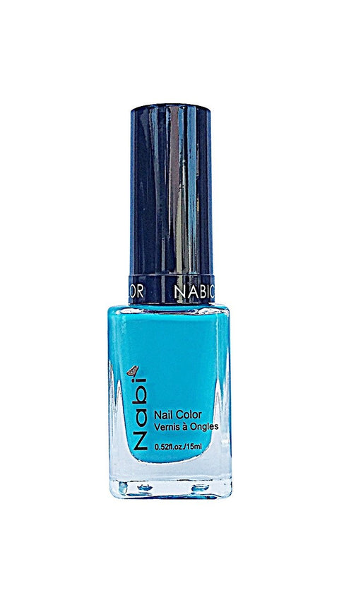 NP63 - Nabi 5 Nail Polish Pastel M. Blue 12Pcs/Pack