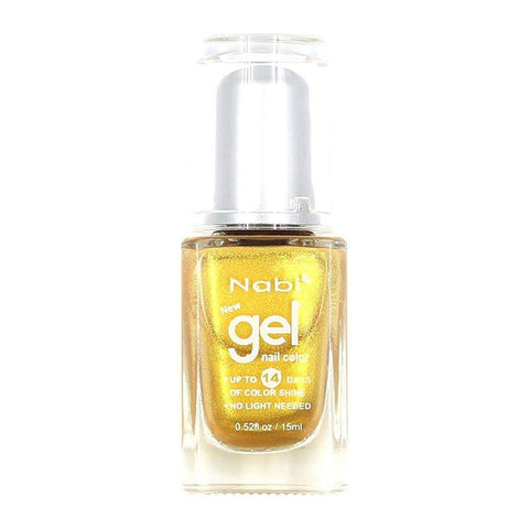 NG06 - New Gel Nail Polish Gold 12Pcs/Pack