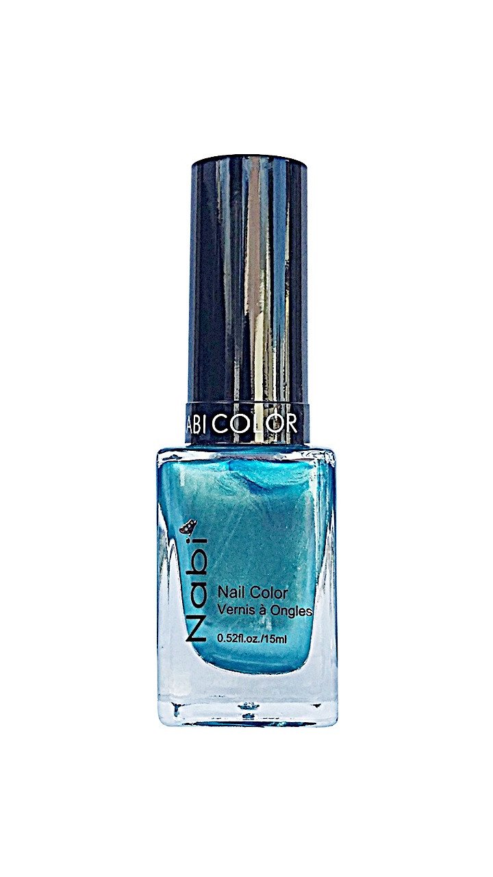 NP70 - Nabi 5 Nail Polish Sky Blue 12Pcs/Pack