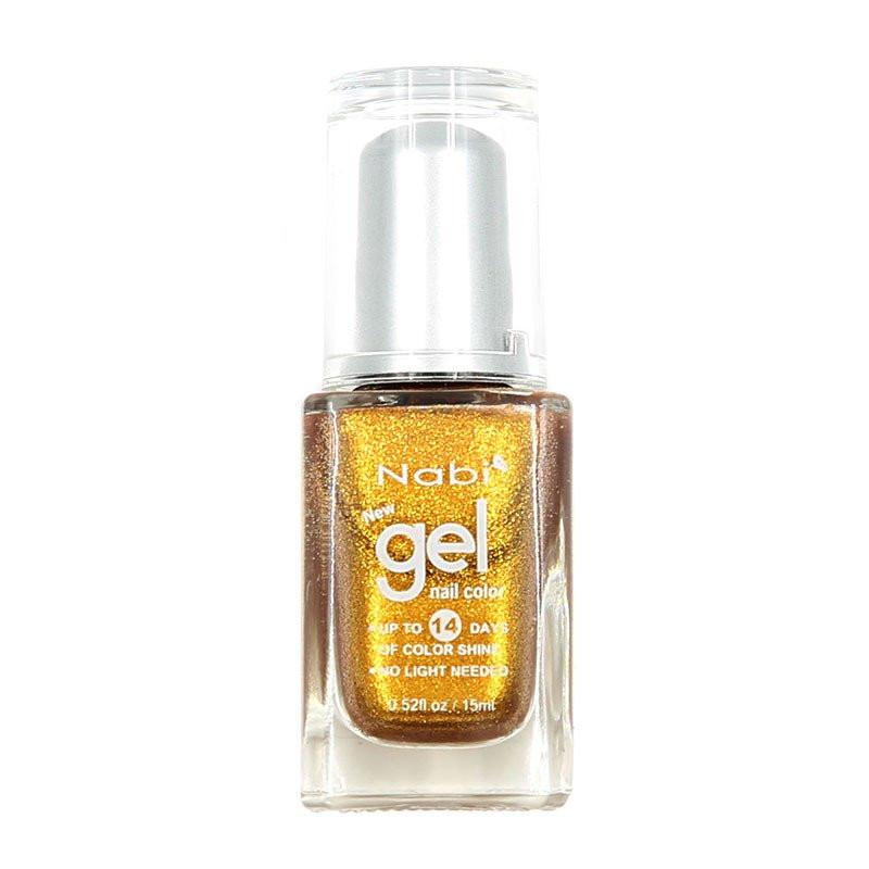 NG73 - New Gel Nail Polish Shining Gold 12Pcs/Pack