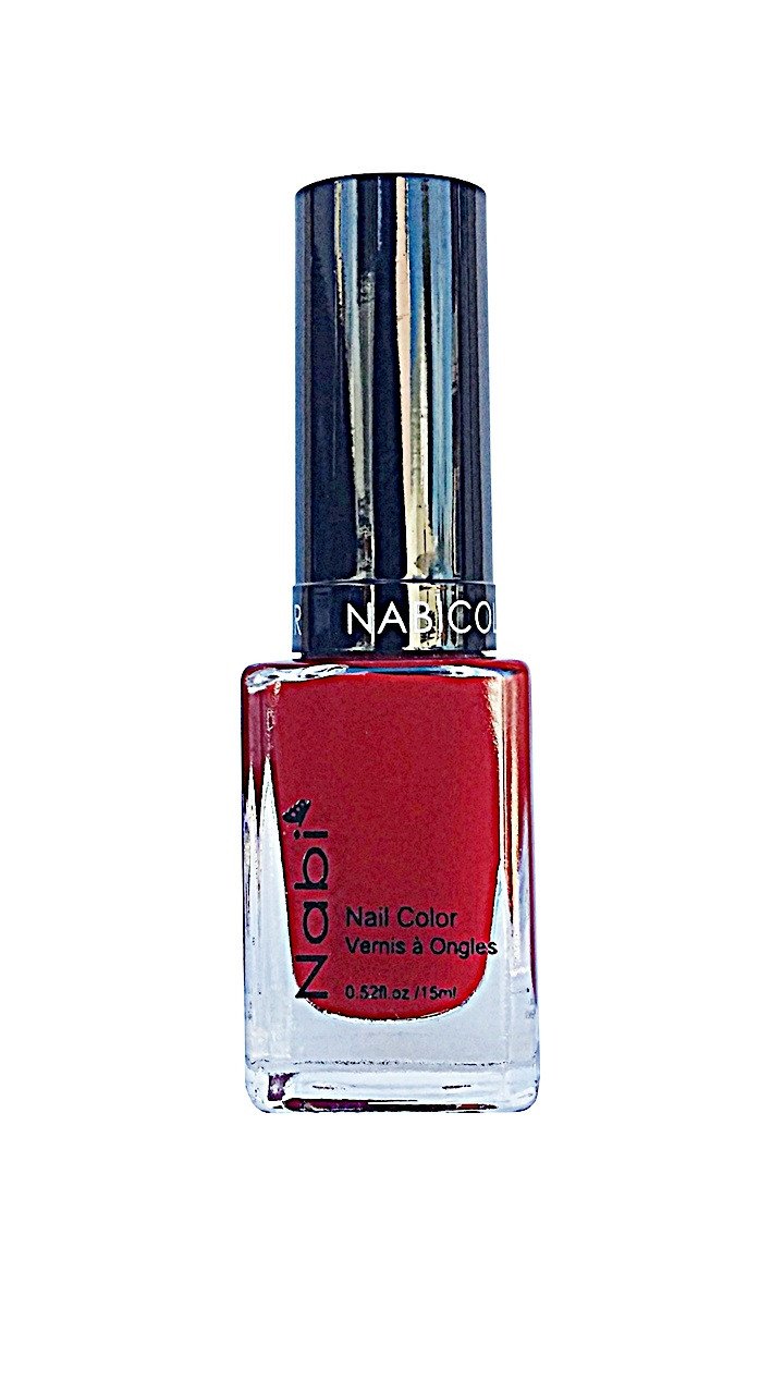 NP78 - Nabi 5 Nail Polish Red Red 12Pcs/Pack