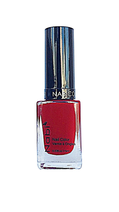 NP78 - Nabi 5 Nail Polish Red Red 12Pcs/Pack