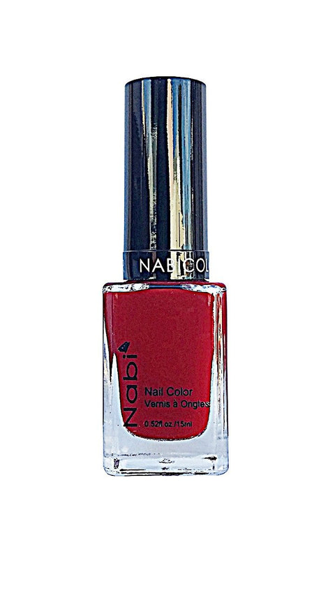 NP79 - Nabi 5 Nail Polish Red 12Pcs/Pack