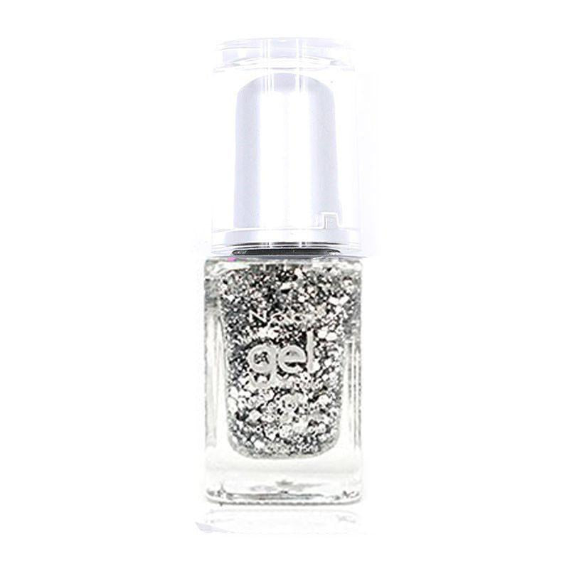 NG88 - New Gel Nail Polish Silver Big Ball 12Pcs/Pack