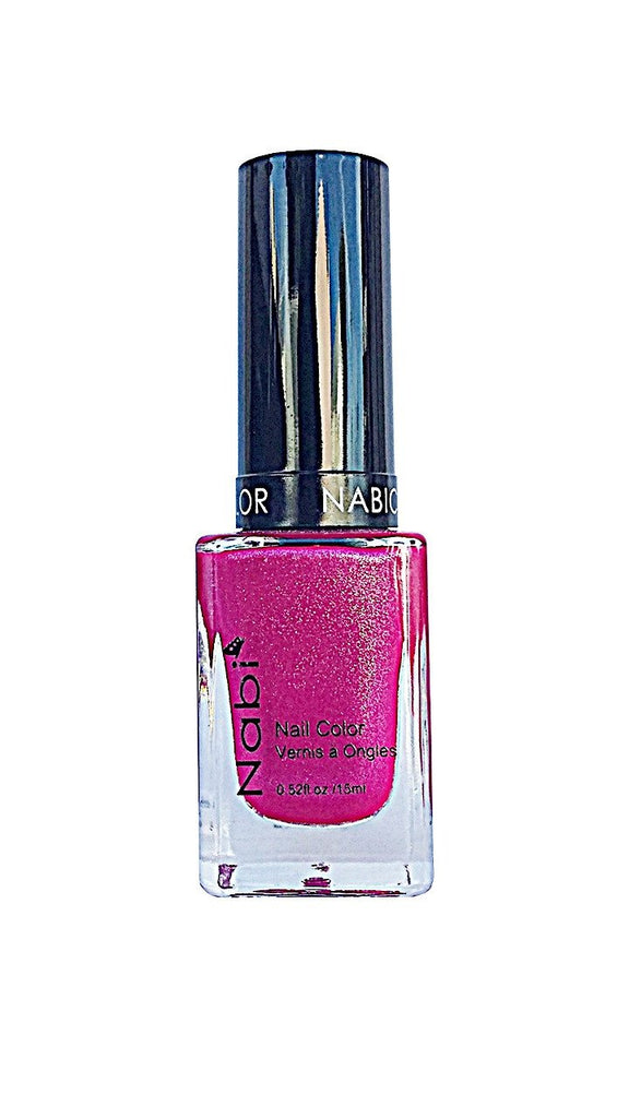 NP91 - Nabi 5 Nail Polish Metallic Pink 12Pcs/Pack