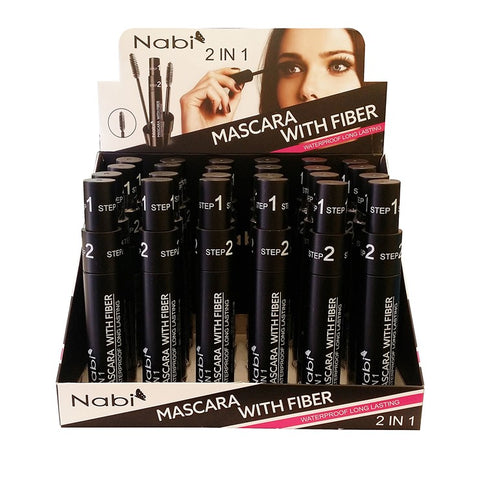 A513 2 in 1 Mascara with fiber 24PCS / Set