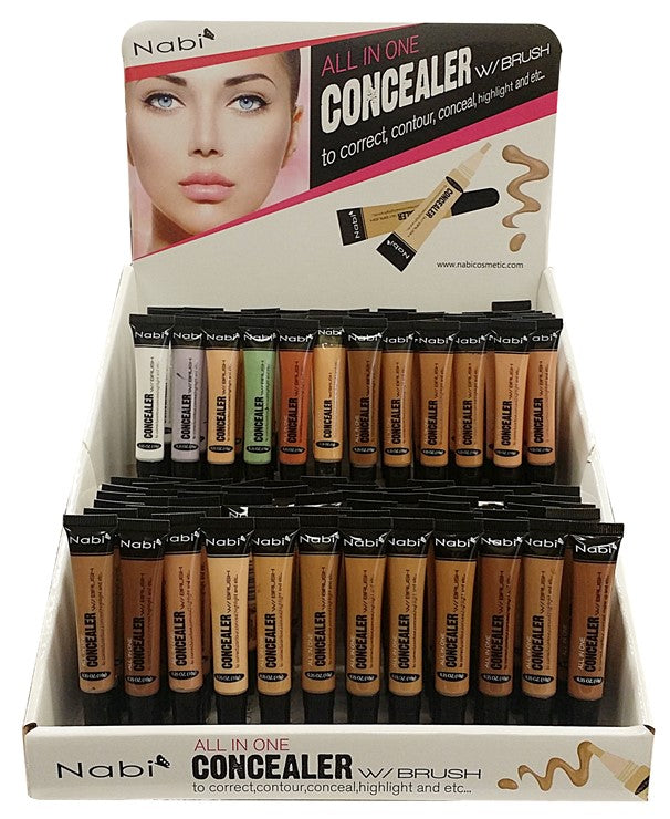 AC24D - ALL IN ONE CONCEALER SET 144PCS Display Set