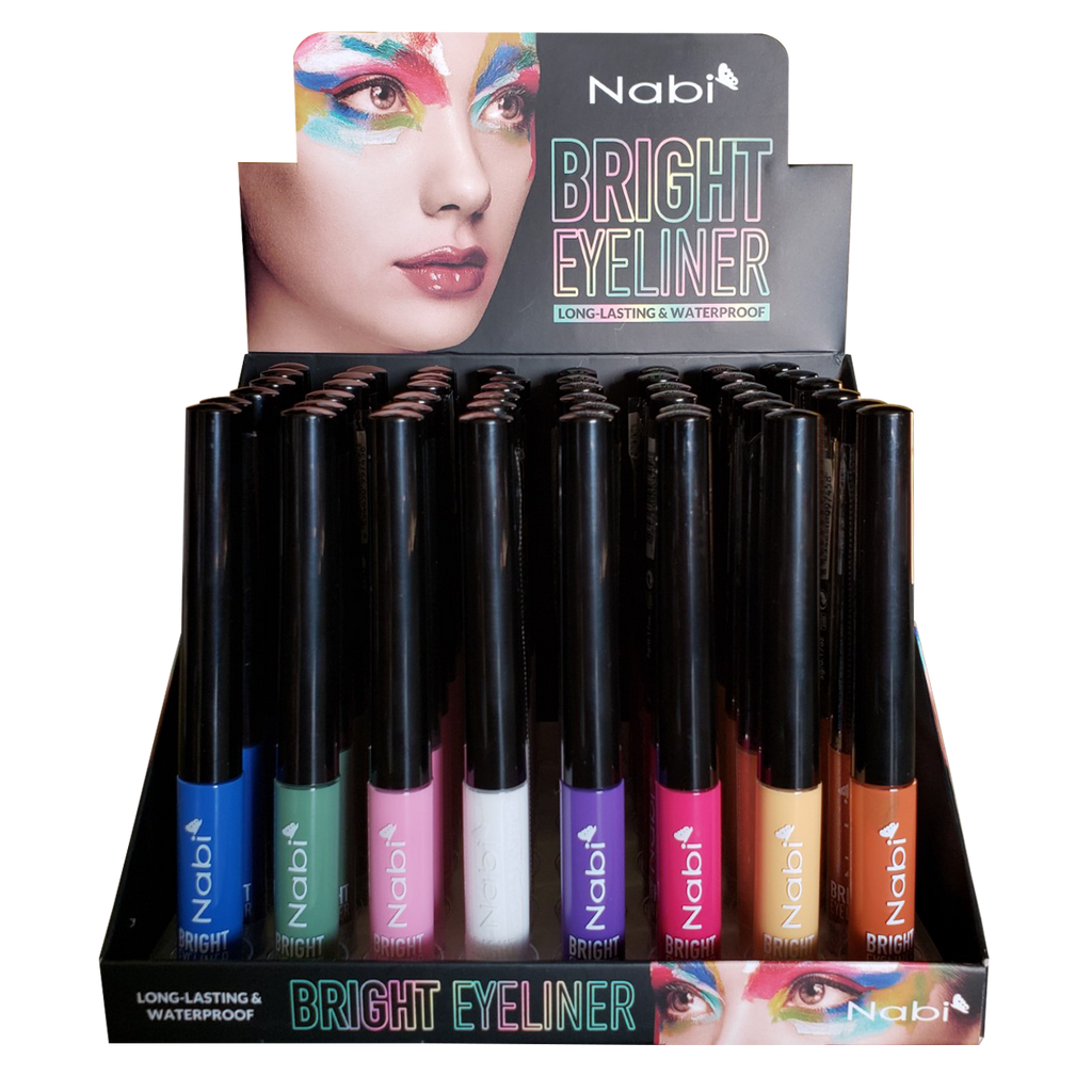 48PCS BRIGHT EYELINER DISPLAY SET (BEL-48)