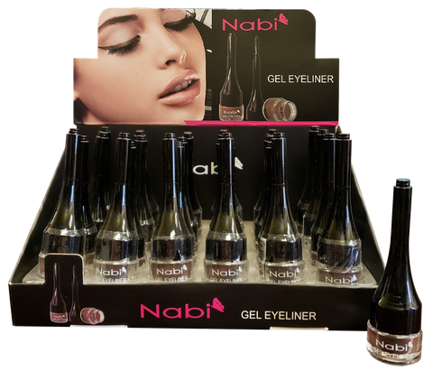 GEL D - Gel Eyeliner Dark Brown 24PCS Pack