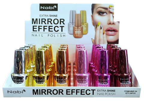 MNP-24  MIRROR NAIL POLISH 24 PCS SET