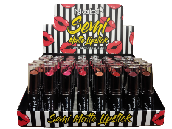 48PCS SEMI MATTE LIPSTICK DISPLAY SET (SMLS-48)