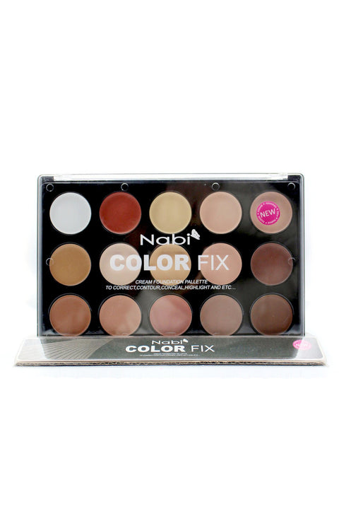 A669 - 15 Shades of Color Fix Concealer Palette  12PCS Set