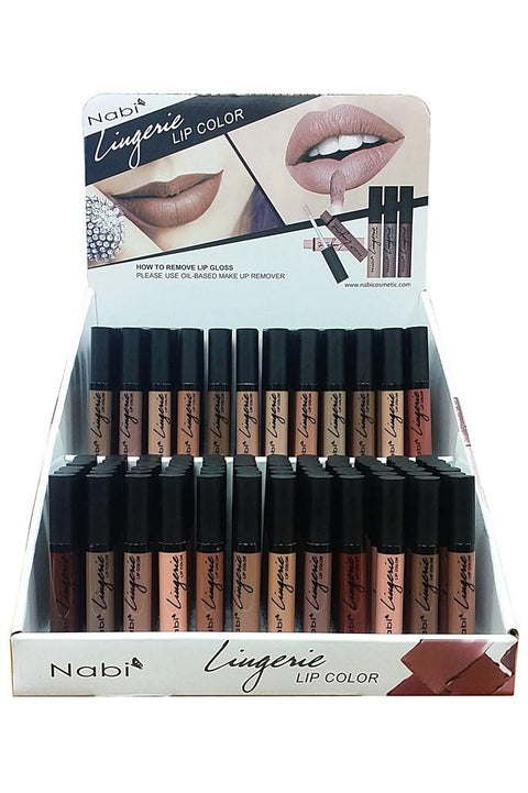 LLD24 - LINGERIE LIQUID LIPSTICK 24COLORS SET