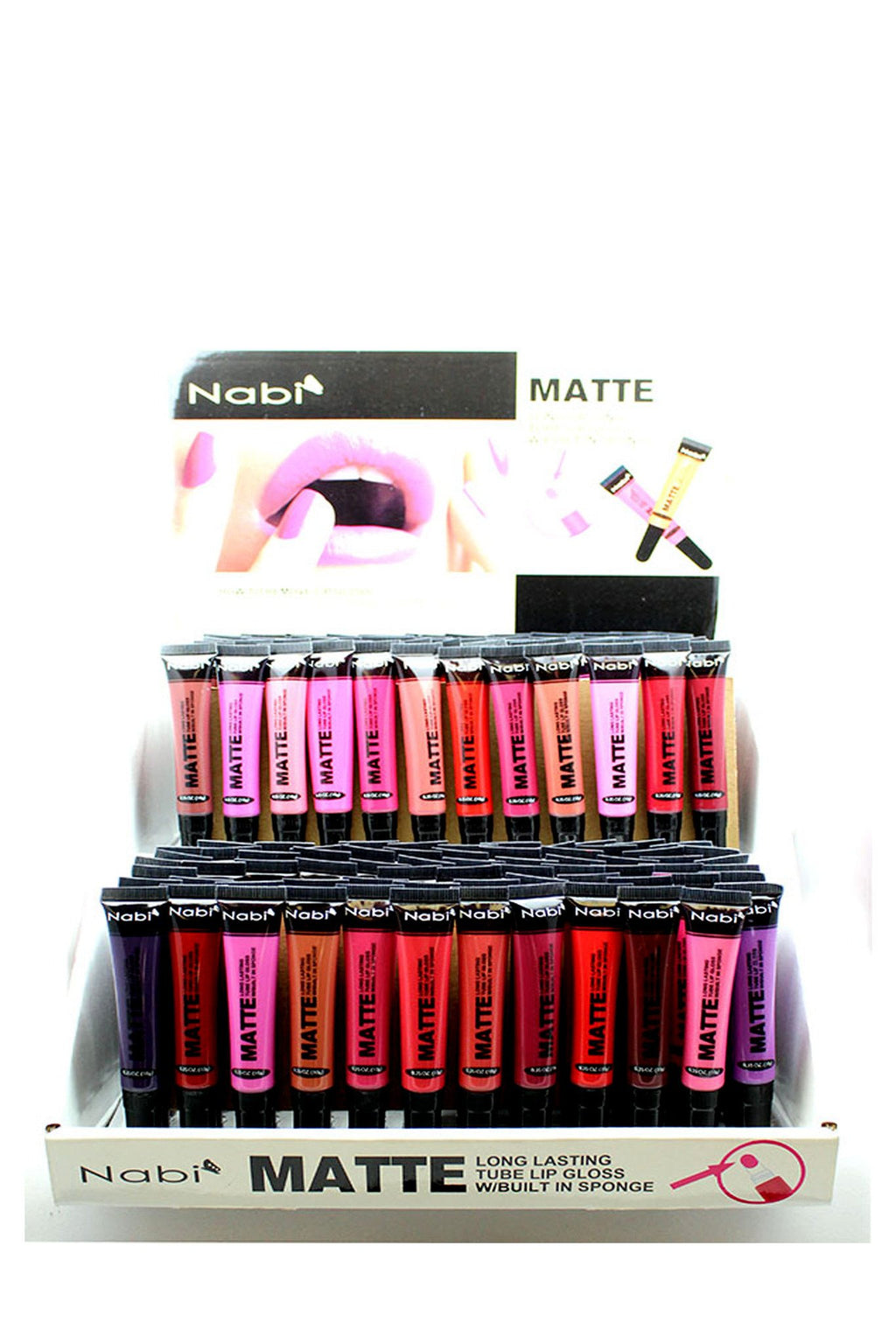 TLG24 - TUBE MATTE LIP GLOSS 24 COLORS 12dz SET