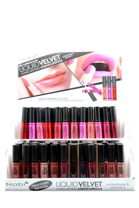 MLL24 - Liquid Velvet Matte Lip Gloss 24COLORS SET